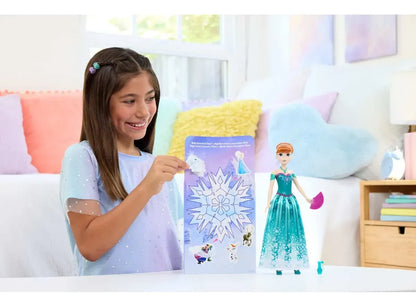 Disney Frozen Spin And Reveal Muñeca Anna 29cm Mattel