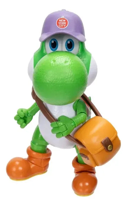 Super Mario Galaxy Movie Yoshi Con Gorra Figura 14cm Jakks