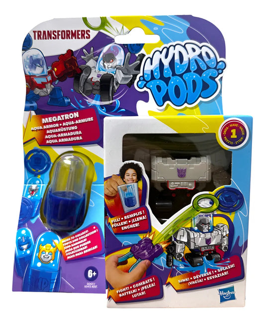 Transformers Hydro Pods Megatron Hasbro Megatron Gris
