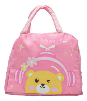Lonchera Termica Ositos Estampada Rosa Ll23lbm029 Detalle Rosa Estampado
