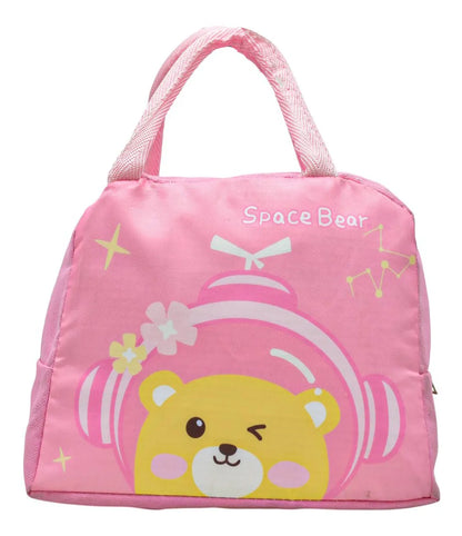 Lonchera Termica Ositos Estampada Rosa Ll23lbm029 Detalle Rosa Estampado