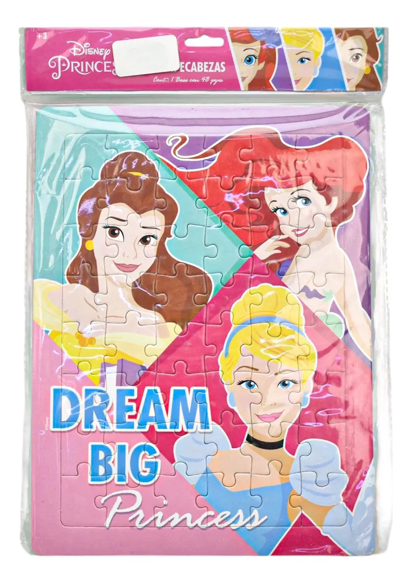 Princesas Frozen Pack 12 Rompecabezas 48pz C/u Bestway