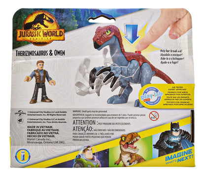 Imaginext Jurassic World Pack Track And Trail Y Owen Fisher