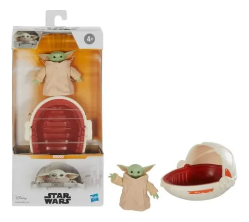 Star Wars Grogu Con Capsula Figura Basica 6cm Hasbro