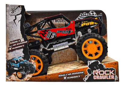 Mad Runner Pack 2 Vehiculos Rock Crawler Z160 Rock Crawler Rojo/azul