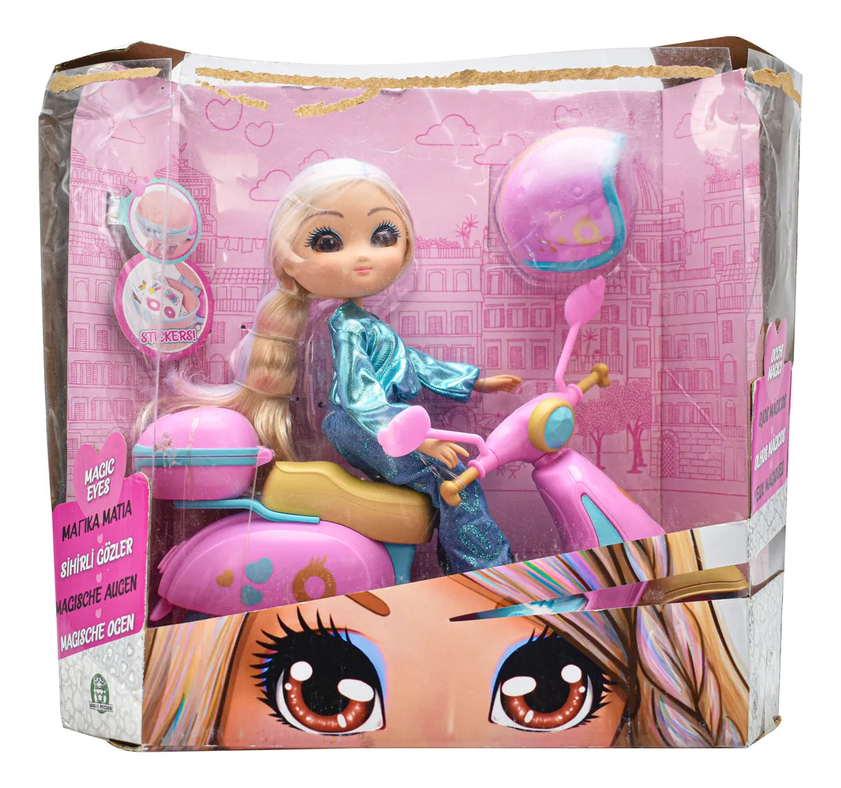 Unique Eyes Rebecca Fun Ride Muñeca 25cm Giochi Preziosi Cd