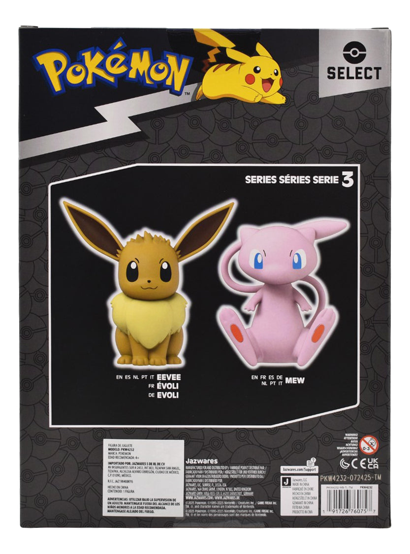 Pokemon Select Eevee Deluxe Vinyl 18cm Serie 3 Jazwares