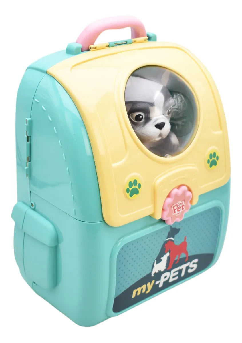 Maletin Estetica De Animales Perrito Azul My Pets 008-967a