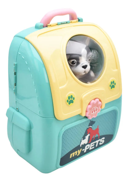 Maletin Estetica De Animales Perrito Azul My Pets 008-967a