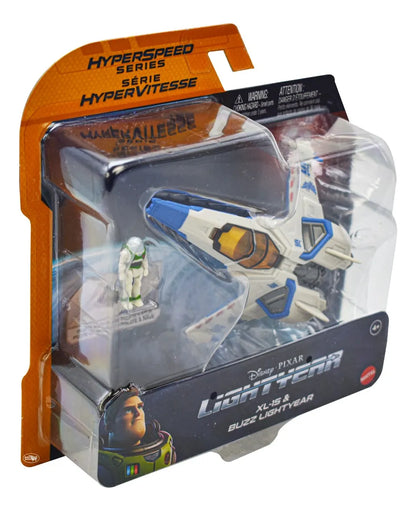 Disney Lightyear Xl-15 Y Lightyear Nave Con Piloto Mattel
