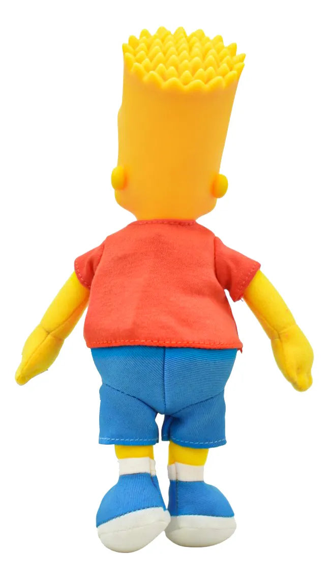 Los Simpsons Pack 2 Peluches Homero Y Bart Jakks Pacific Amarillo