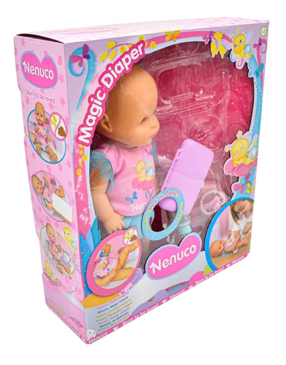 Nenuco Pañal Magico Con Luz Muñeca 34cm Famosa Cd