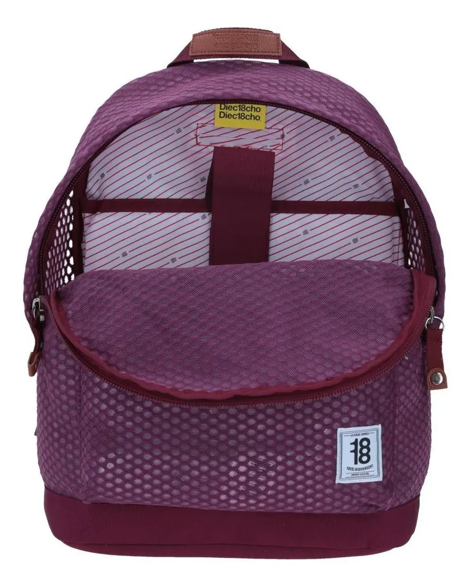 Mochila Luder Semitransparente 1818 Vino Primaria Chenson