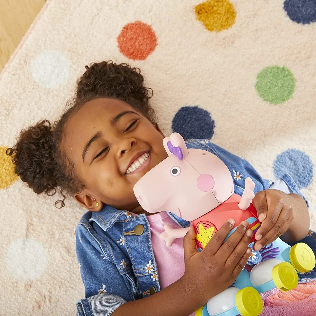 Muñeca Hasbro Peppa Pig Canta Y Patina Con Luces Y Sonido