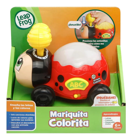 Mariquita Colorida Letras Y Colores Luz Sonidos Leap Frog
