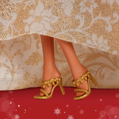 Barbie Signature Holiday 2025 Cabello Castaño Jbh97 Mattel