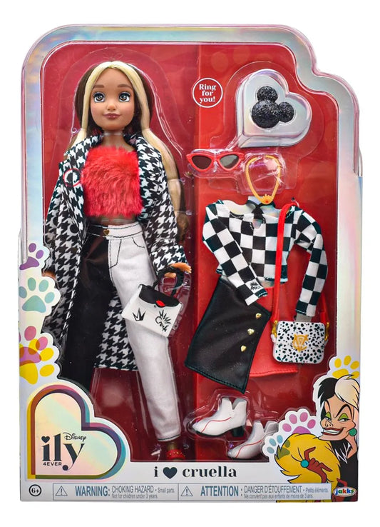 Disney Muñeca Ily 4ever Cruella 28 Cm Jakks Pacific