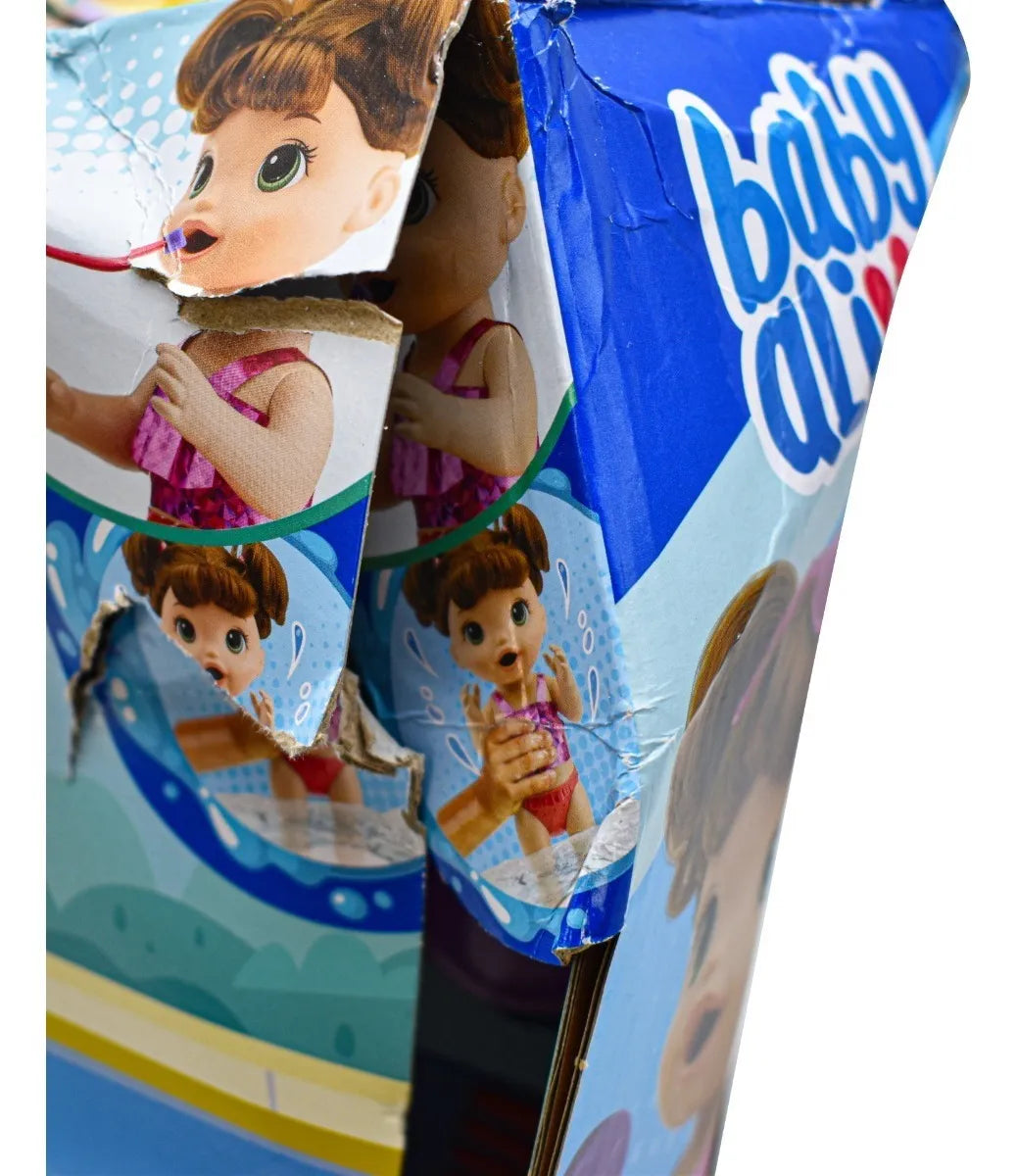 Baby Alive Heladito Bajo El Sol Castaña 30cm Hasbro Cd