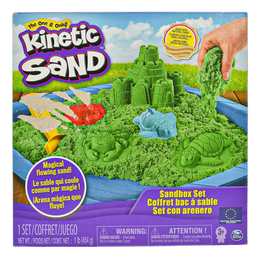 Kinetic Sand Castillo De Arena 454 Gr Verde Spin Master Cf Verde