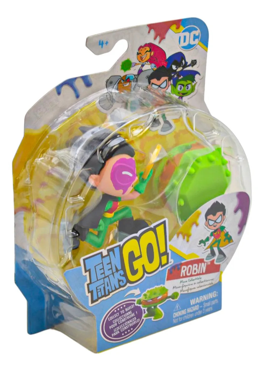 Teen Titans Go Microfigura Robin Pack 2 Pz 6 Cm Spin Master