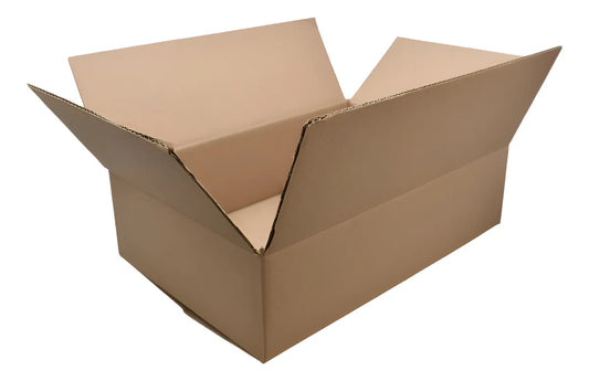 50 Cajas De Carton Empaque E-commerce 13x31x45.5cm E1 Caqui