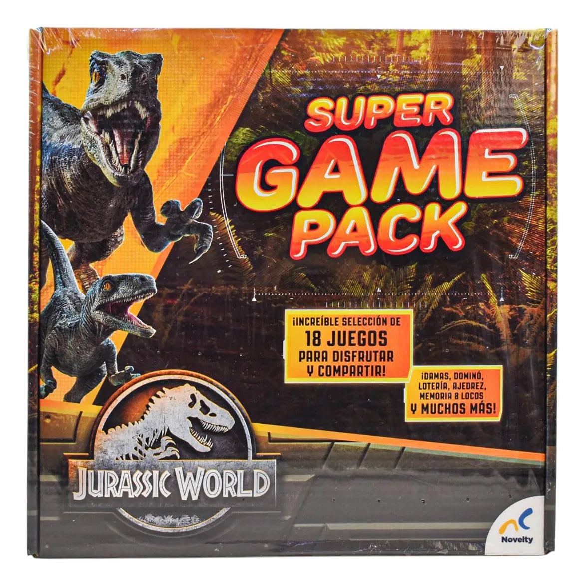 Trolls Y Jurassic World Game Pack Juegos De Mesa Novelty