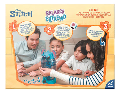 Juego de Mesa Stitch Balance Extremo Original Novelty | Desafío de Equilibrio Divertido para Niños y Fans de Disney