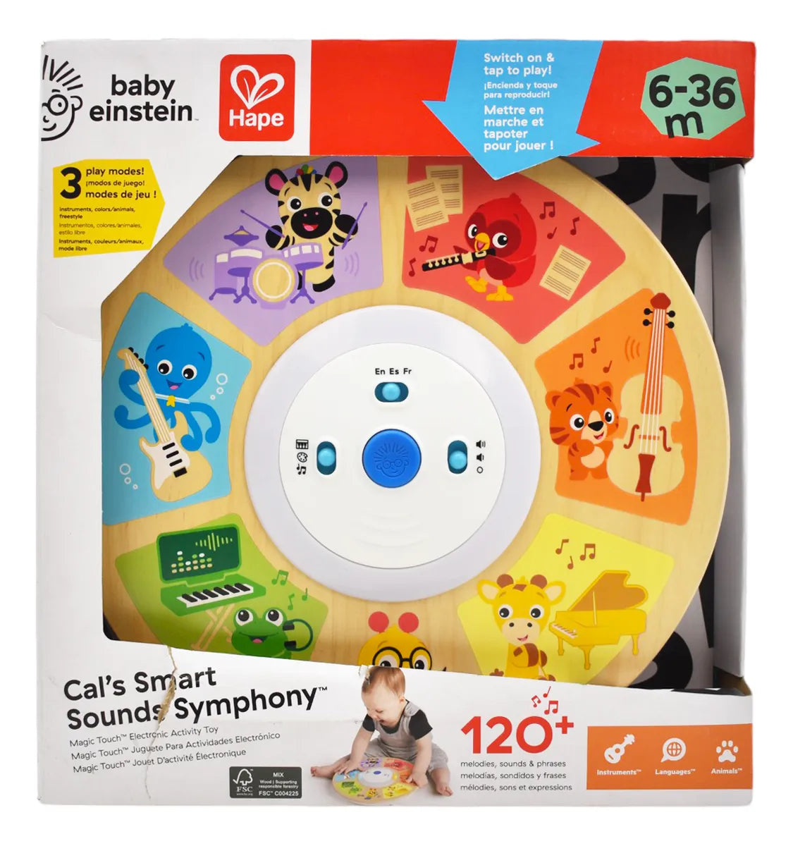 Juguete Musical De Actividades Electronico Baby Einstein Da