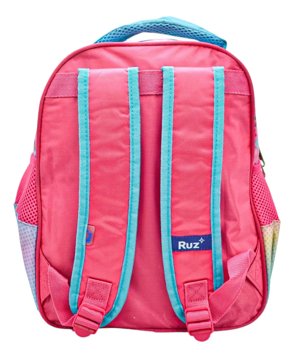 Mochila Onix Totem Magico Kinder 161855 Ruz Con Detalle Agua Liso