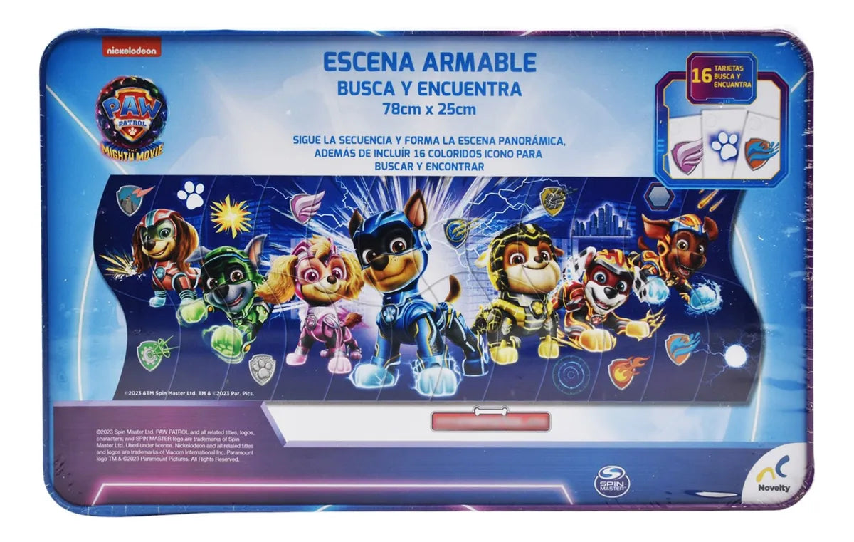 Mickey Marvel Paw Patrol Rompecabezas Y Juegos 435pz Novelty