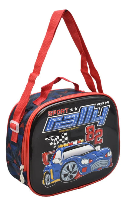 Mochila Auto Azul Kit 3pz Primaria Ll24bpp501 Azul Oscuro 3d