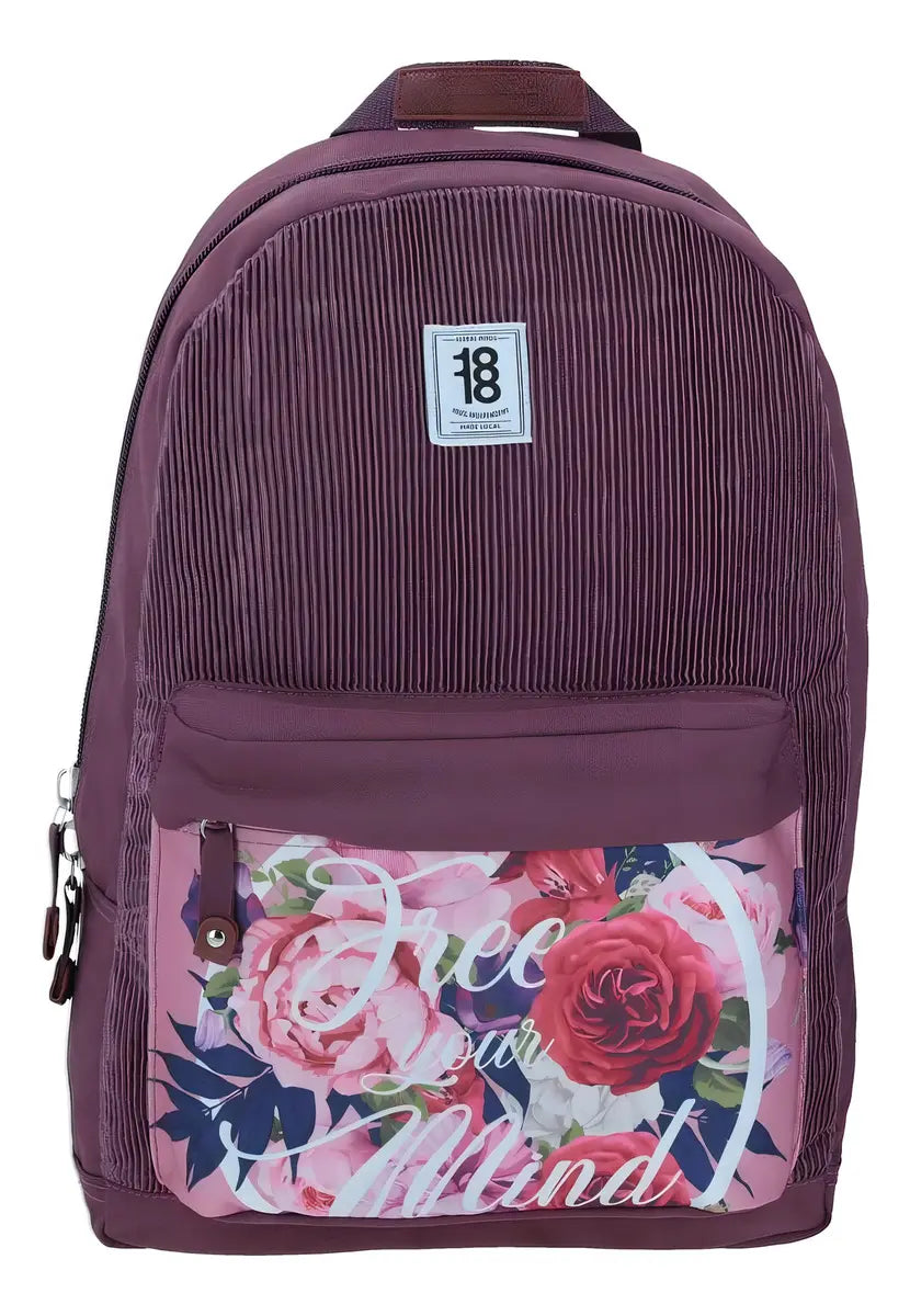 Mochila Free Your Mind Porta Laptop Primaria 1818 Chenson