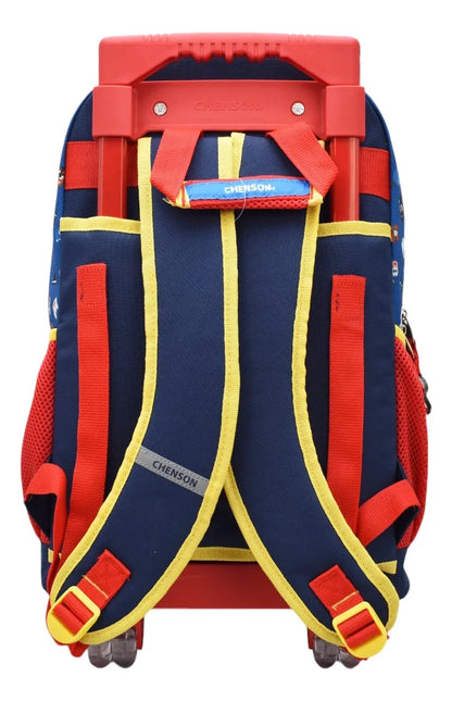 Chenson Bowser Primary Wheeled Backpack 3-Piece Set with Multicolor Printed Detail