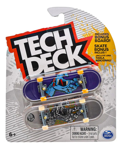 Tech Deck Con Bonus Skate Patinetas Pack 4pz Spin Master Multicolor
