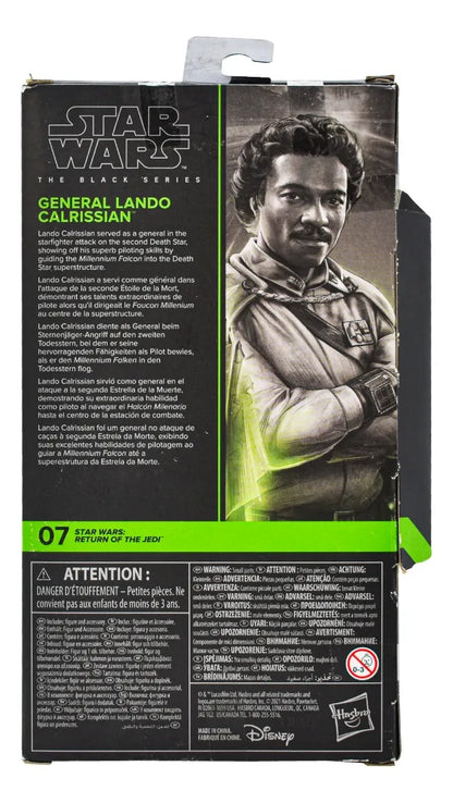 Star Wars Black Series Lando Return Of The Jedi Hasbro Cd