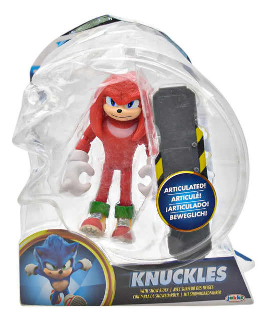 Sonic The Hedgehog 2 Knuckles Tabla 10cm Jakks Pacific Cd