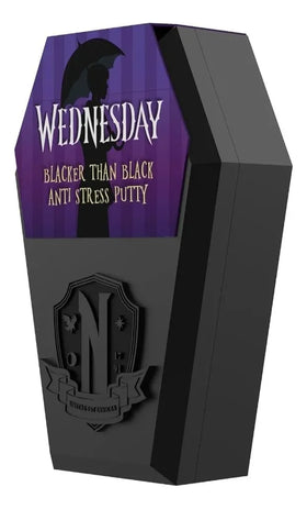 Wednesday Blacker Than Black Anti-Stress Putty 30g Wow Stuf