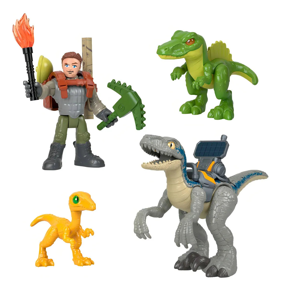 Imaginext Jurassic World Paquete Rastreador De Dinosaurios