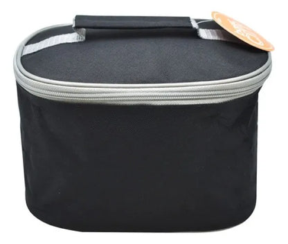 Lonchera De Poliéster Negra Lb15bc-18x Basic City Negro Liso