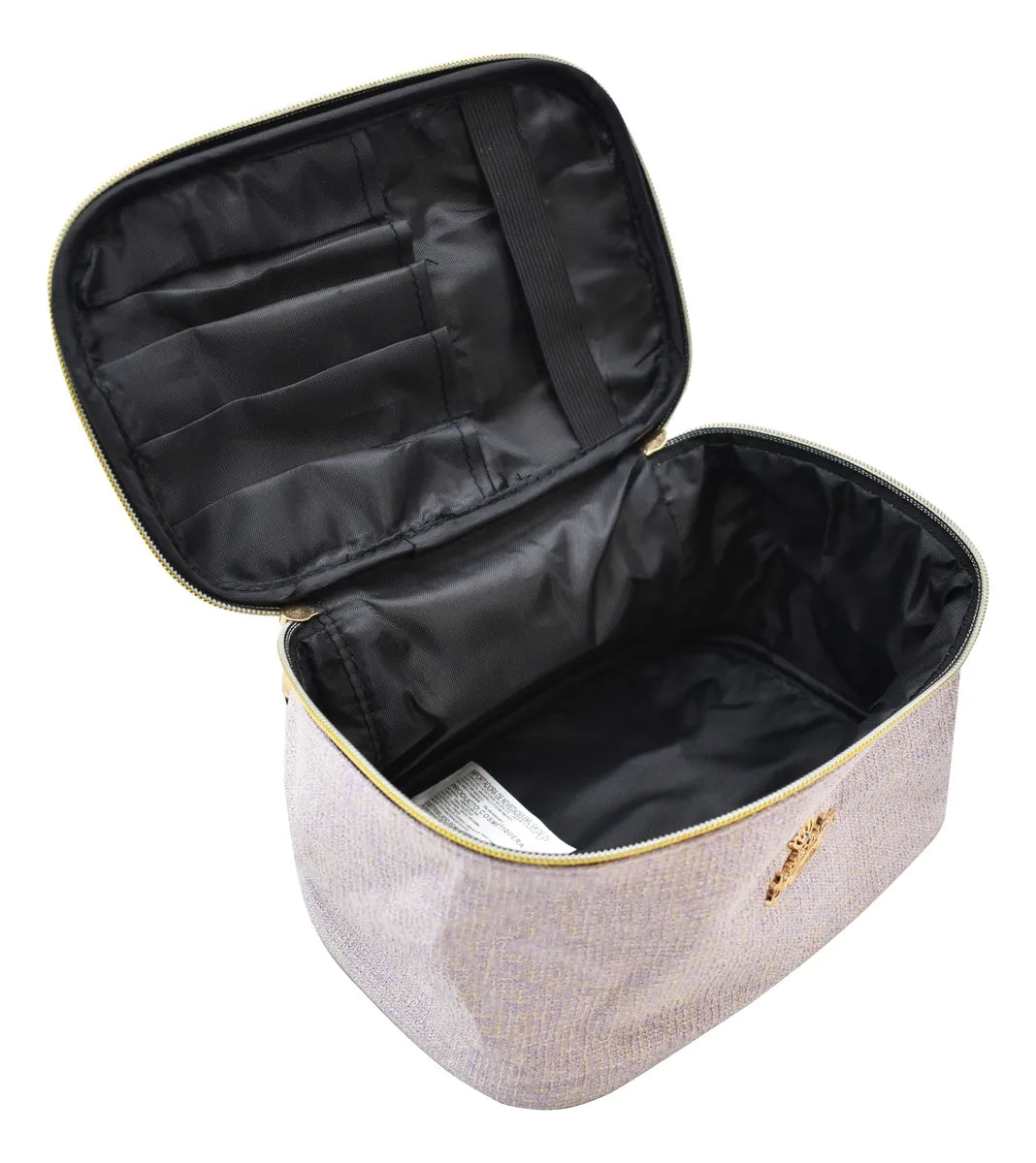 Cosmetiquera De Poliéster Lila Ll23com038 Lila Liso
