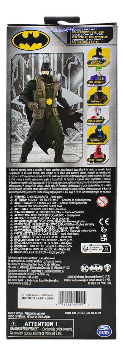 Dc Batman Pack 3 Figuras Basicas 30 Cm Spin Master