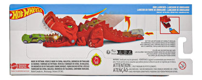 Hot Wheels City Pack Lanzador Tiburon Y Dinosaurio Mattel Multicolor