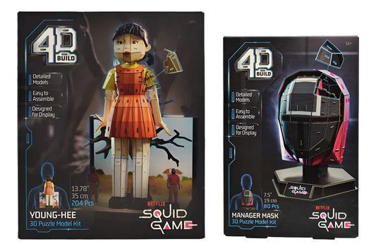 Squid Game Pack 2 Rompecabezas 4d 284pz Spin Master