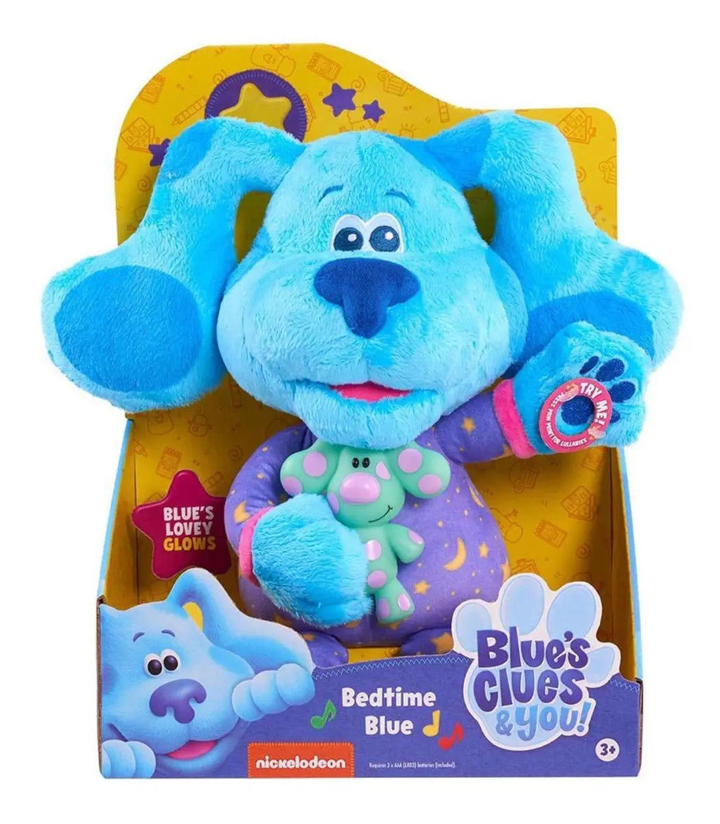 Peluche Las Pistas De Blue Hora De Dormir Luz Y Sonido Ruz