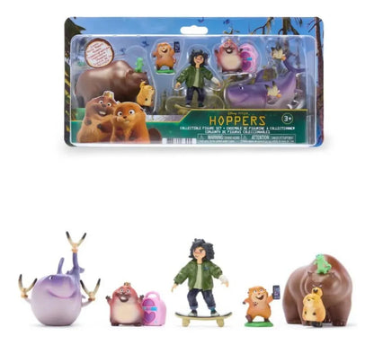 Disney Pixar Hoppers Set Figuras Operación Castor Just Play