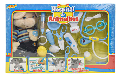 Hospital De Animalitos Con Peluche Raton Al Azar Mi Alegria Multicolor