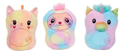 Barbie Tie Dye Reveal Peluche Sorpresa Frasco Rosa Mattel Rosa