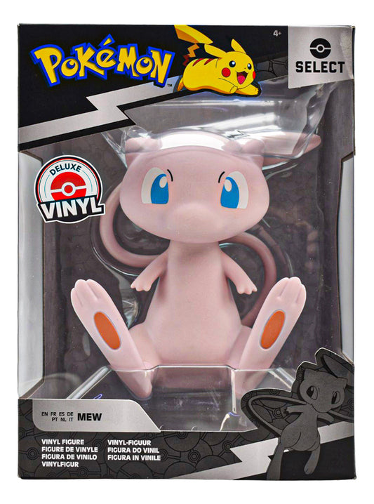 Pokemon Select Mew Deluxe Vinyl Serie 3 Figura 17cm Jazwares