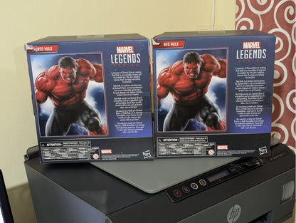 Marvel Legends Red Hulk Capitán América Figura 20 Cm Hasbro
