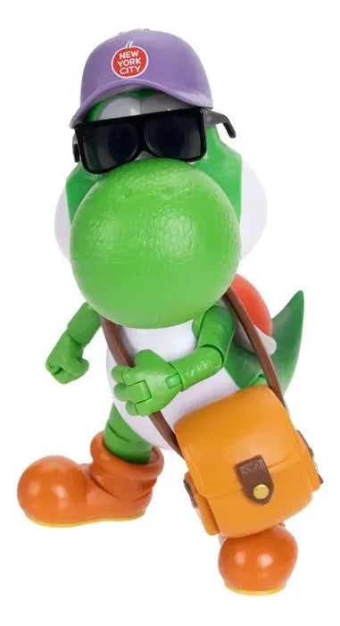 Super Mario Galaxy Movie Yoshi Con Gorra Figura 14cm Jakks